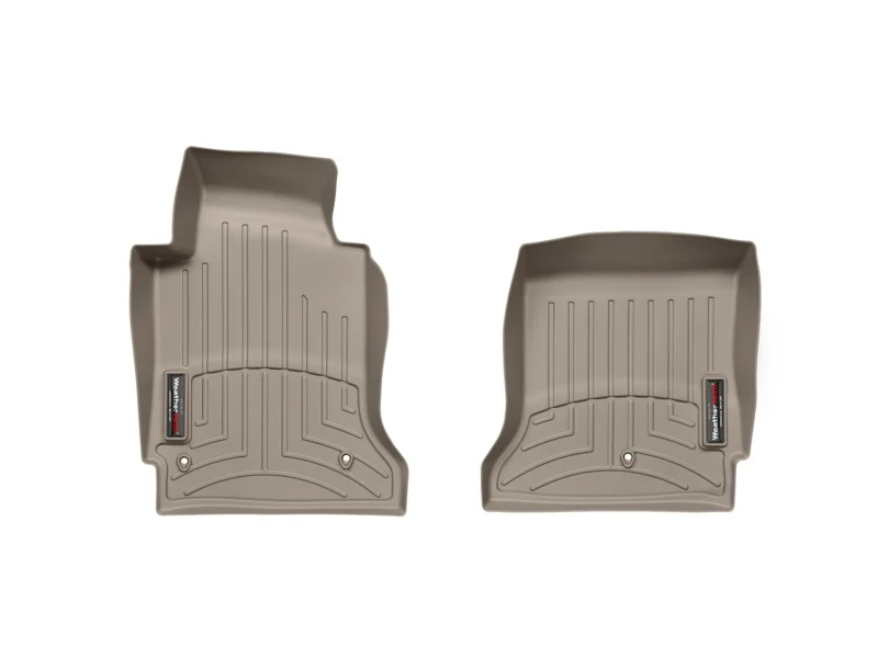 WeatherTech 05-12 Chevrolet Corvette Front FloorLiner - Tan - Image 4