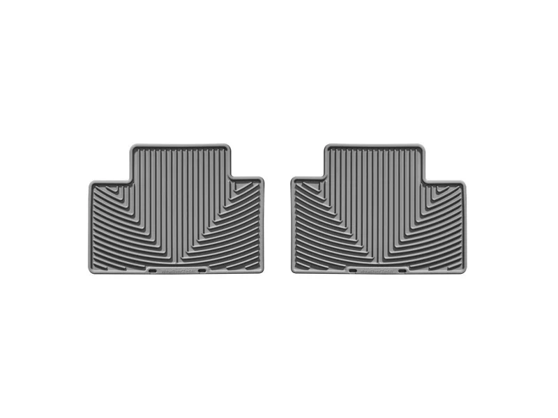 WeatherTech 05-13 Toyota Tacoma Crew Cab Rear Rubber Mats - Grey - Image 3