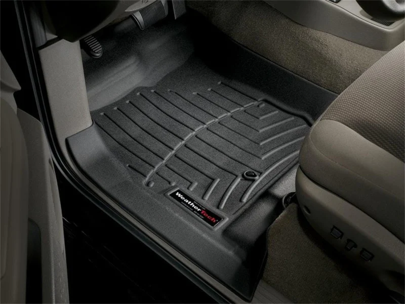WeatherTech 05+ Dodge Dakota Club Cab Front FloorLiner - Black - Image 15