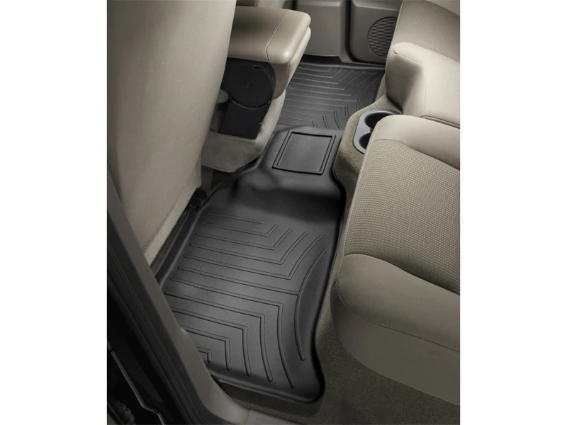 WeatherTech 05+ Dodge Dakota Quad Cab Rear FloorLiner - Black - Image 10