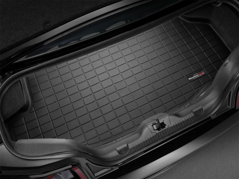 WeatherTech 05+ Ford Mustang Cargo Liners - Black - Image 5