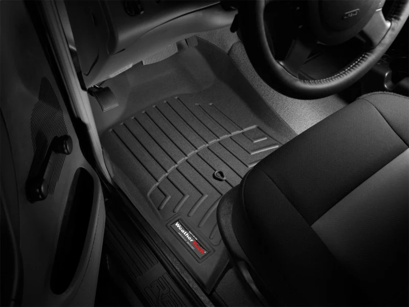 WeatherTech 05+ Ford Ranger Front FloorLiner - Black - Image 11