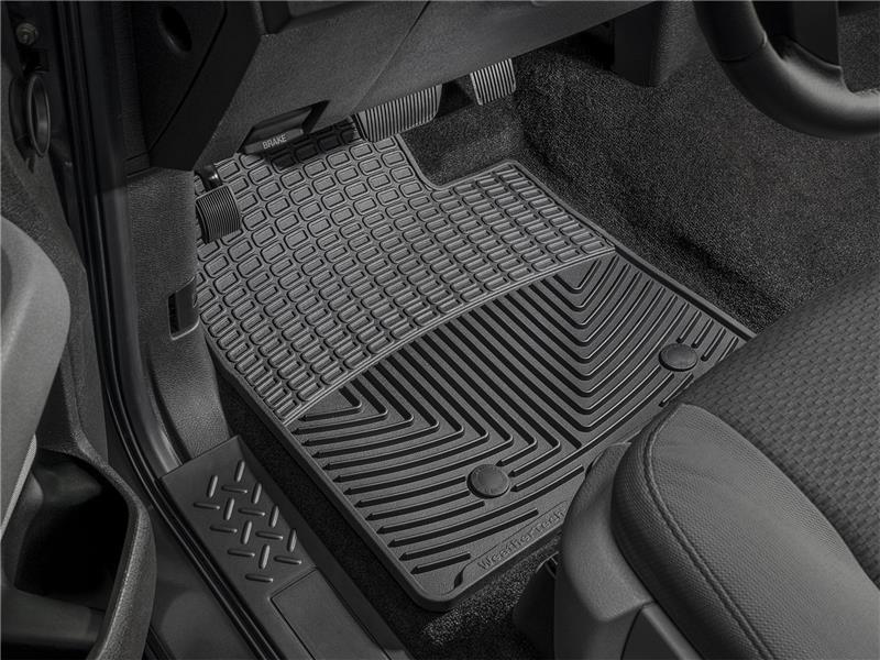 WeatherTech 06-09 Ford Fusion Front Rubber Mats - Black - Image 2
