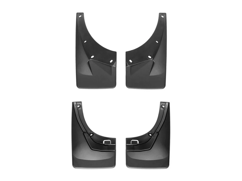 WeatherTech 07-08 Chevrolet Tahoe No Drill Mudflaps - Black - Image 3