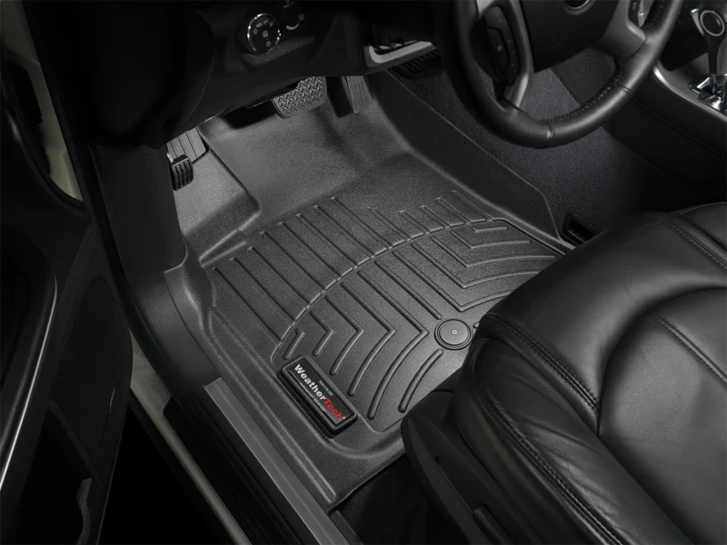 WeatherTech 07-08 Saturn Outlook / GMC Acadia (inc Denali) Front FloorLiner - Black - Image 6