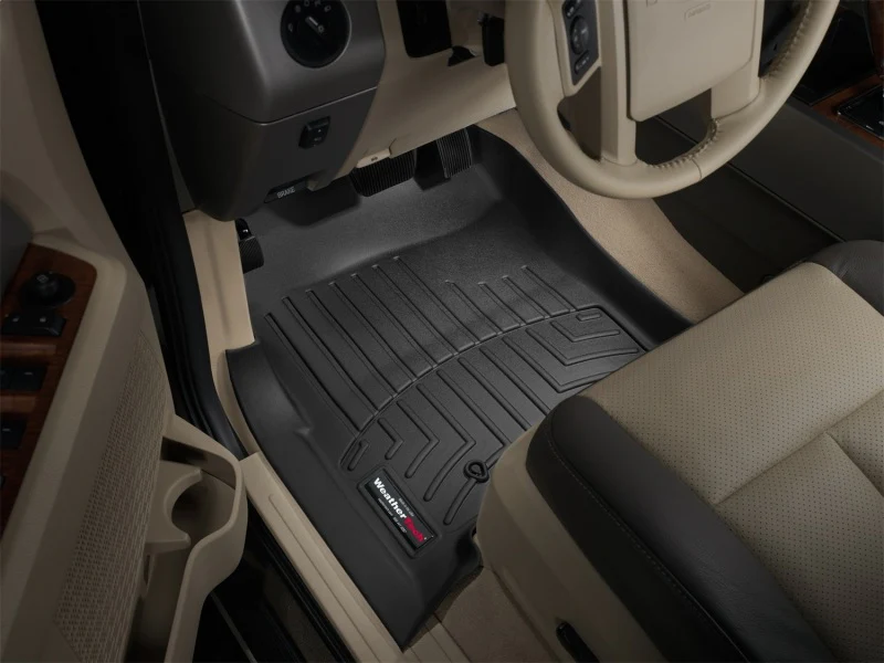 WeatherTech 07-10 Ford Expedition Front FloorLiner - Black - Image 13