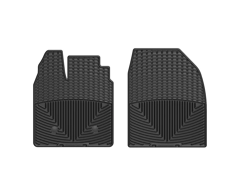 WeatherTech 07-12 Ford Edge Front Rubber Mats - Black - Image 2