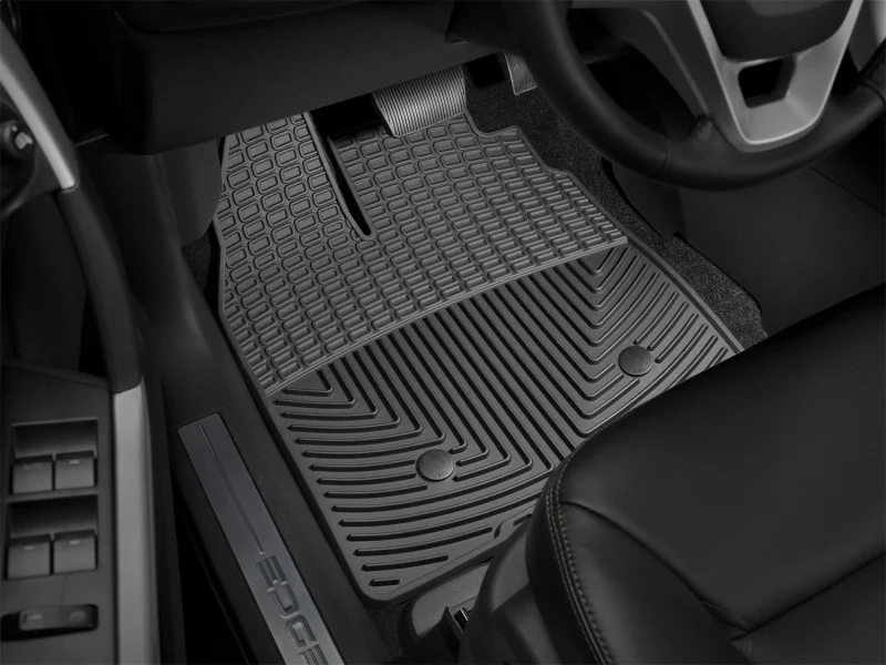 WeatherTech 07-12 Ford Edge Front Rubber Mats - Black - Image 5