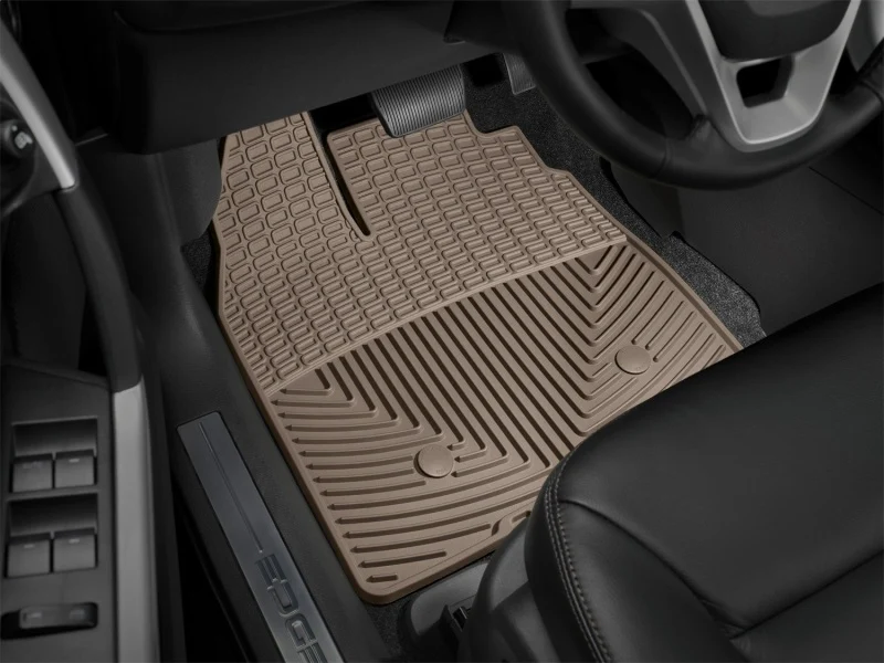 WeatherTech 07-12 Ford Edge Front Rubber Mats - Tan - Image 5