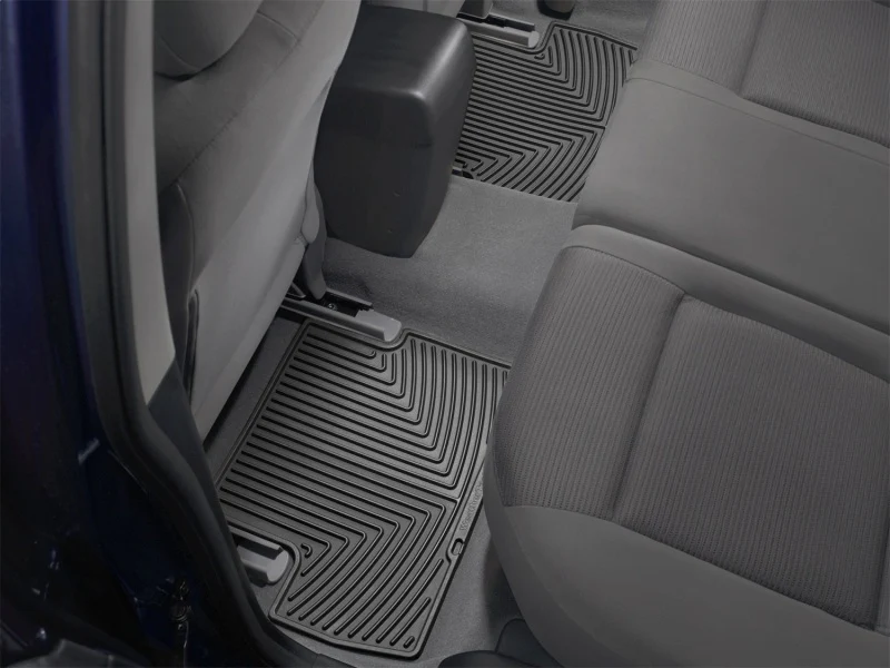 WeatherTech 07-12 Nissan Sentra Rear Rubber Mats - Black - Image 5