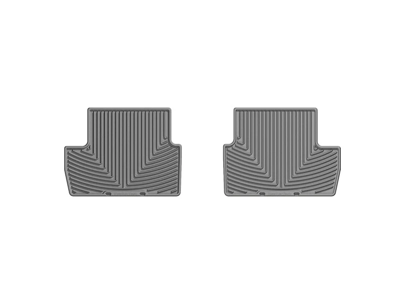 WeatherTech 07-12 Nissan Sentra Rear Rubber Mats - Grey - Image 3