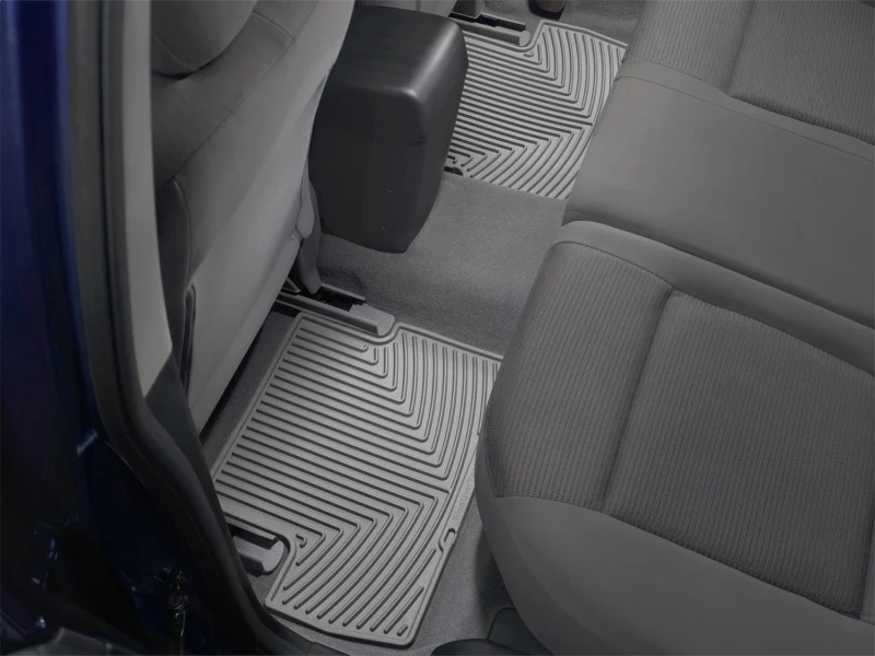 WeatherTech 07-12 Nissan Sentra Rear Rubber Mats - Grey - Image 5