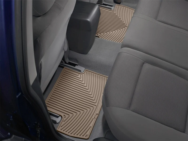 WeatherTech 07-12 Nissan Sentra Rear Rubber Mats - Tan - Image 5