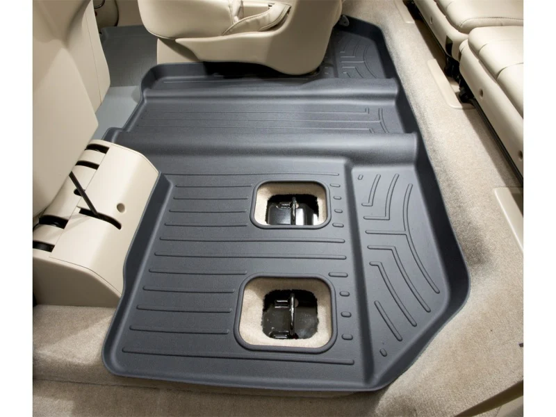 WeatherTech 07-13 Cadillac Escalade ESV Rear FloorLiner - Black - Image 10