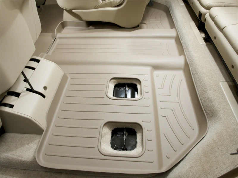 WeatherTech 07-13 Cadillac Escalade ESV Rear FloorLiner - Tan - Image 13