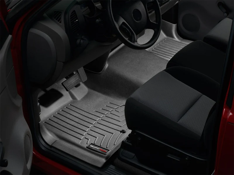 WeatherTech 07-13 Chevrolet Silverado Front FloorLiner - Black - Image 13