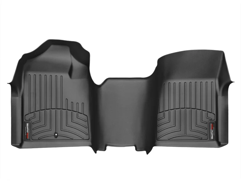 WeatherTech 07-13 Chevrolet Silverado Front FloorLiner - Black - Image 2