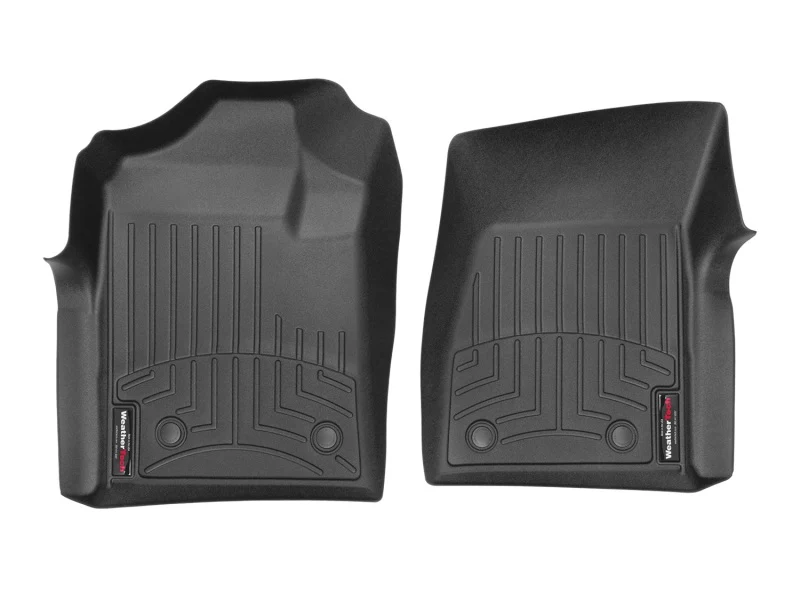 WeatherTech 07-13 Chevrolet Silverado Front FloorLiner - Black