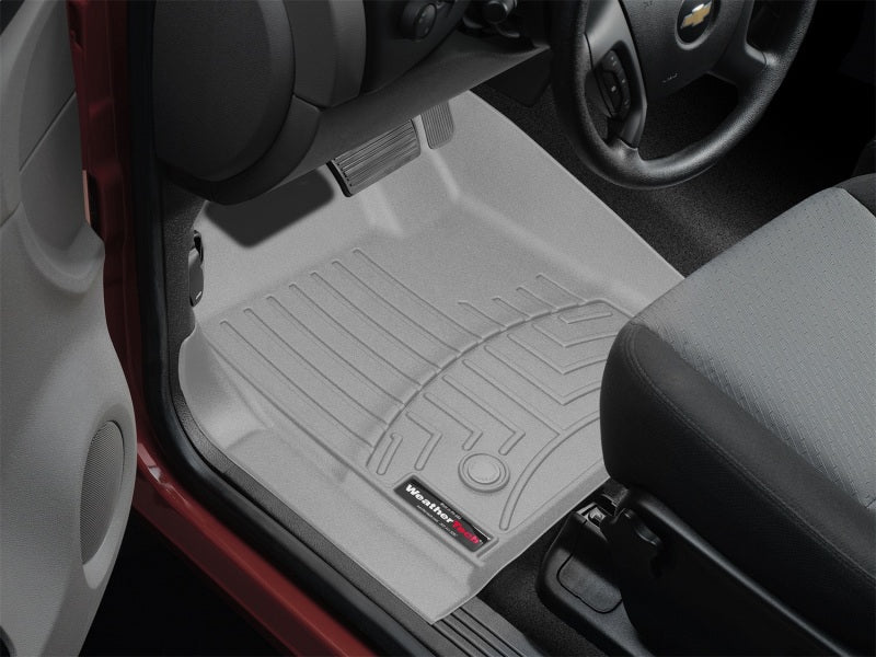 WeatherTech 07-13 Chevrolet Silverado Front FloorLiner - Grey - Image 16