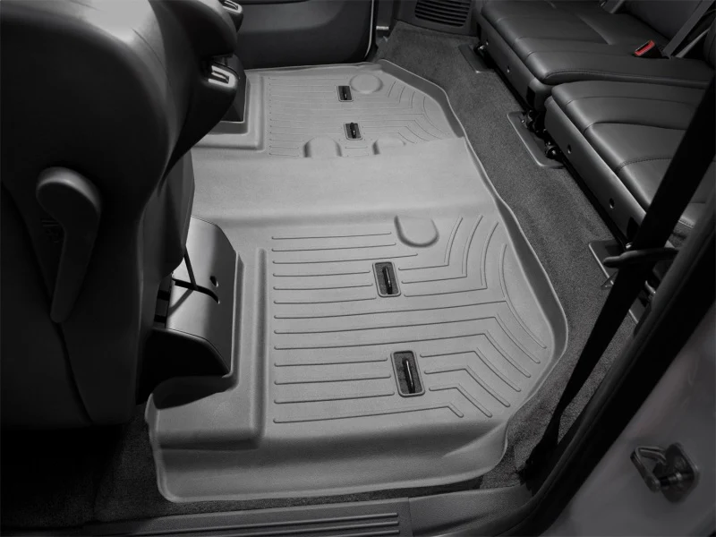 WeatherTech 07-13 Chevrolet Suburban Rear FloorLiner - Grey - Image 11