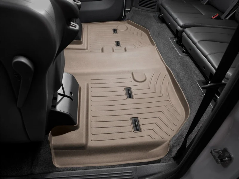 WeatherTech 07-13 Chevrolet Suburban Rear FloorLiner - Tan - Image 11