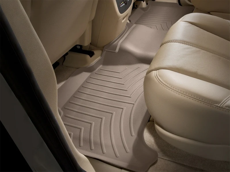WeatherTech 07-13 Chevrolet Suburban Rear FloorLiner - Tan - Image 8