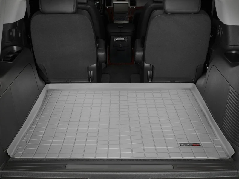 WeatherTech 07-13 Chevrolet Tahoe Cargo Liners - Grey - Image 5