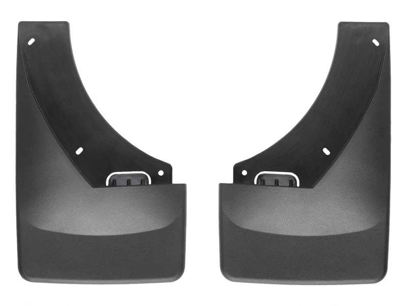 WeatherTech 07-13 Chevrolet Tahoe No Drill Mudflaps - Black - Image 4