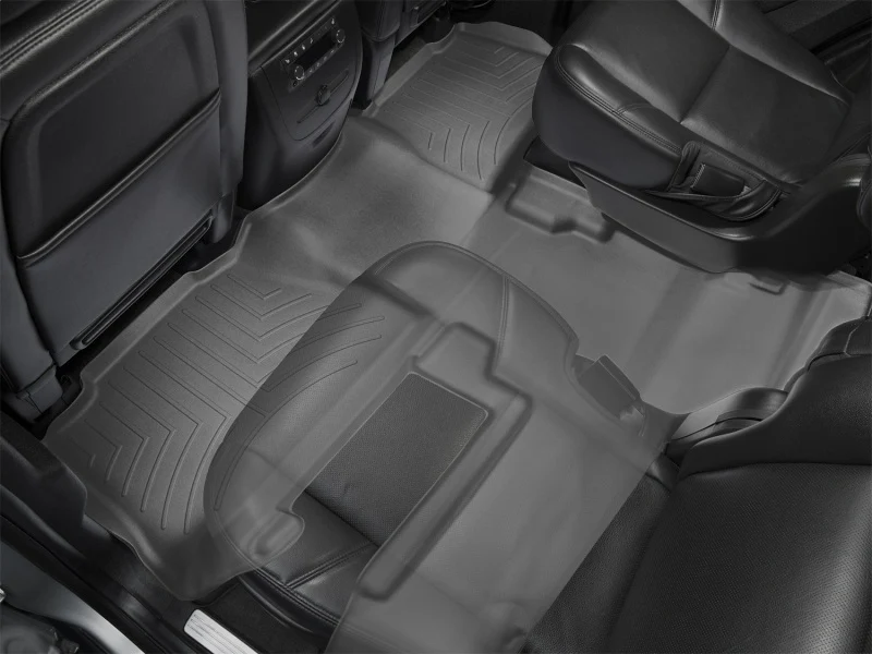 WeatherTech 07-13 Chevrolet Tahoe Rear FloorLiner - Black - Image 16