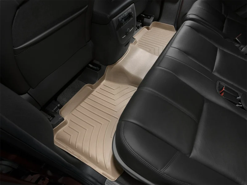 WeatherTech 07-13 Chevrolet Tahoe Rear FloorLiner - Tan - Image 16