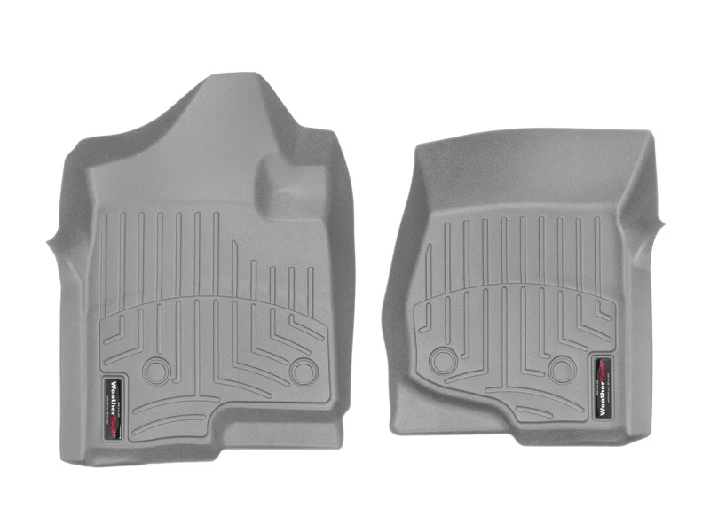 WeatherTech 07+ Chevrolet Avalanche Front FloorLiner - Grey - Image 4