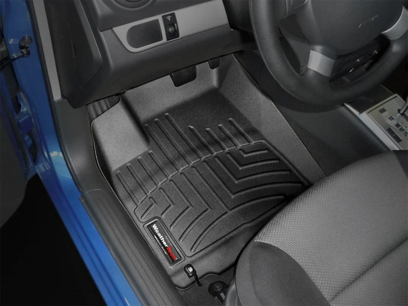 WeatherTech 07+ Chevrolet Aveo Front FloorLiner - Black - Image 16