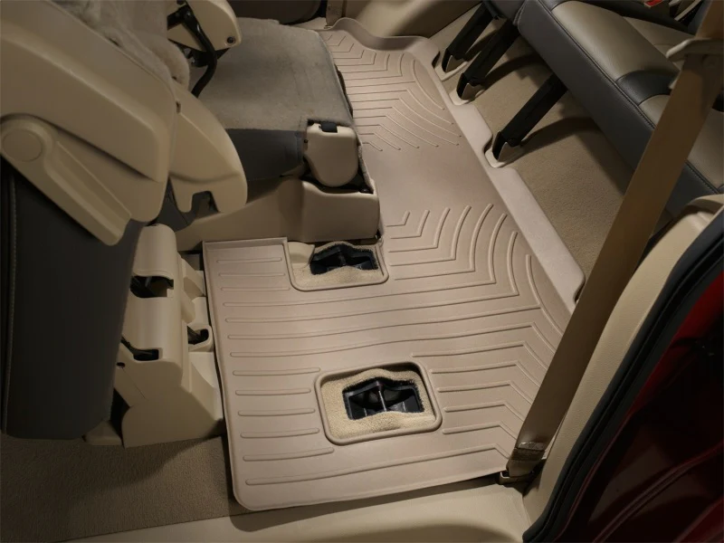 WeatherTech 07+ Ford Expedition EL Rear FloorLiner - Tan - Image 16