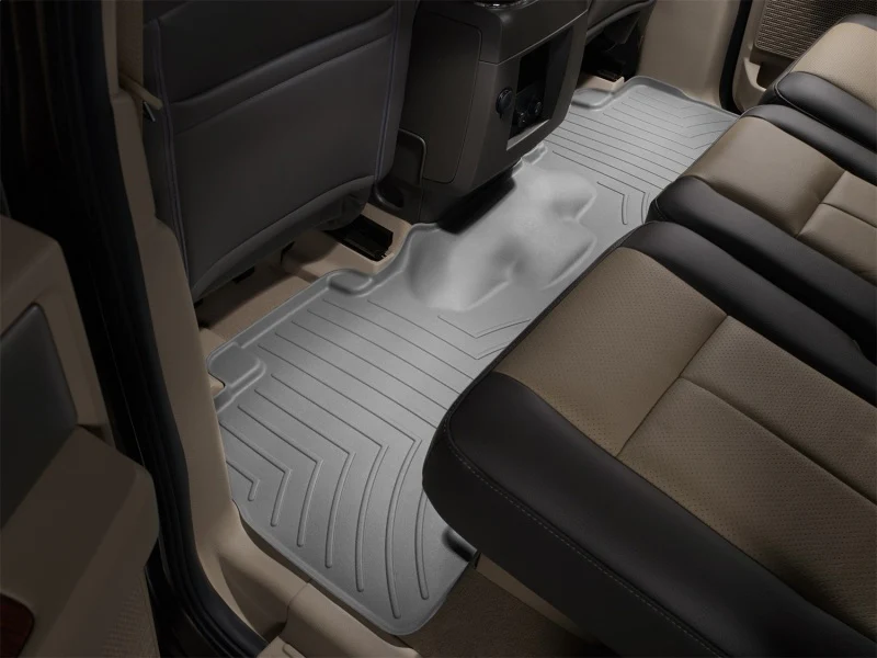 WeatherTech 07+ Ford Expedition Rear FloorLiner - Grey - Image 13