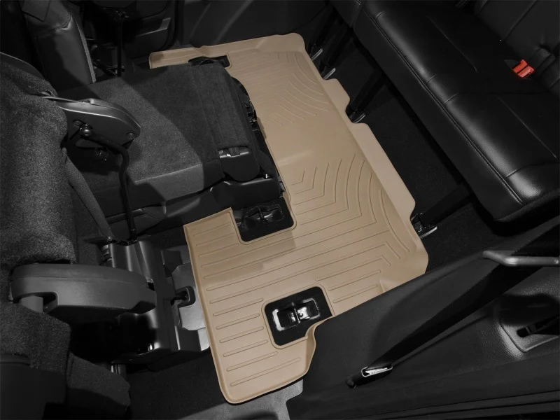 WeatherTech 07+ Ford Expedition Rear FloorLiner - Tan - Image 5