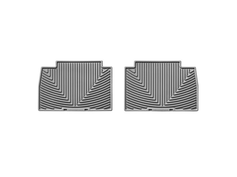 WeatherTech 07+ Ford Expedition Rear Rubber Mats - Grey - Image 3