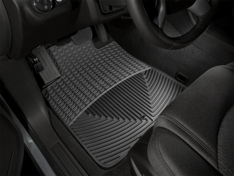 WeatherTech 07+ GMC Acadia Front Rubber Mats - Black - Image 5