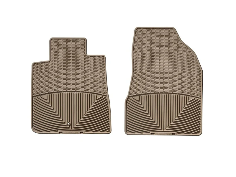 WeatherTech 07+ GMC Acadia Front Rubber Mats - Tan - Image 3