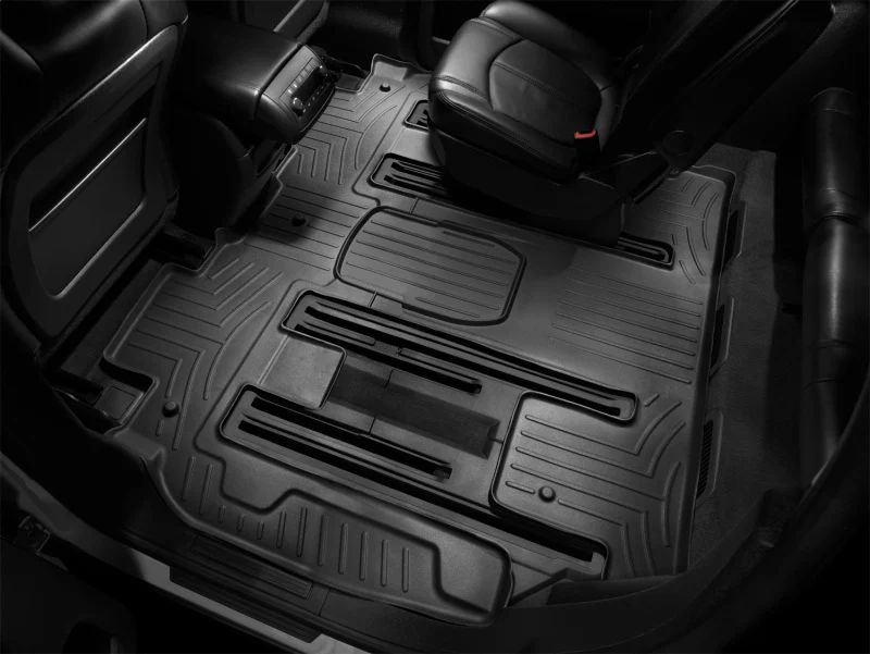 WeatherTech 07+ GMC Acadia Rear FloorLiner - Black - Image 13