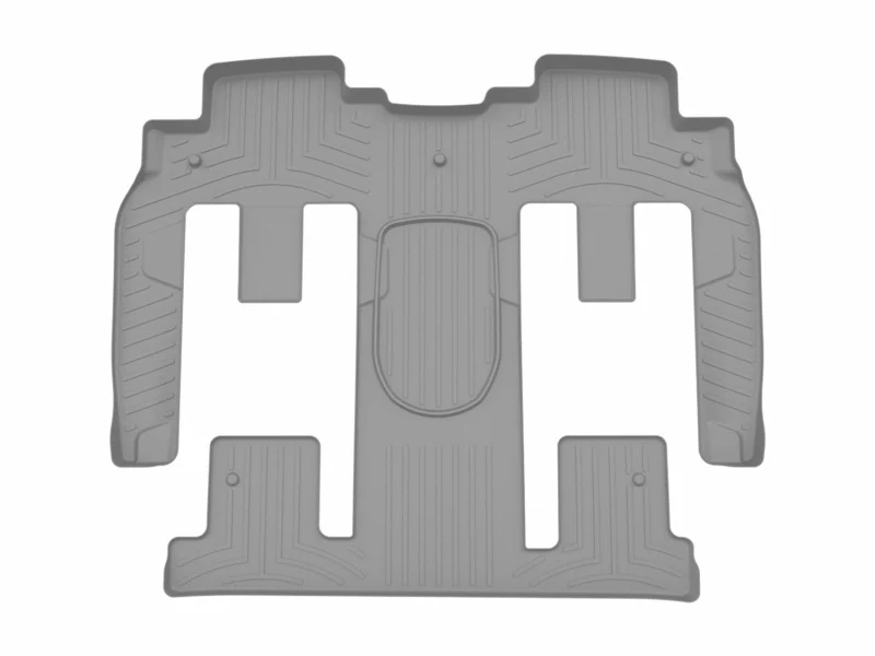WeatherTech 07+ GMC Acadia Rear FloorLiner - Grey - Image 3