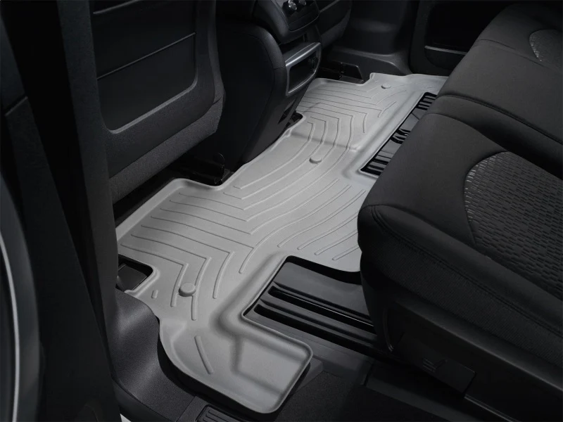 WeatherTech 07+ GMC Acadia Rear FloorLiner - Grey - Image 6