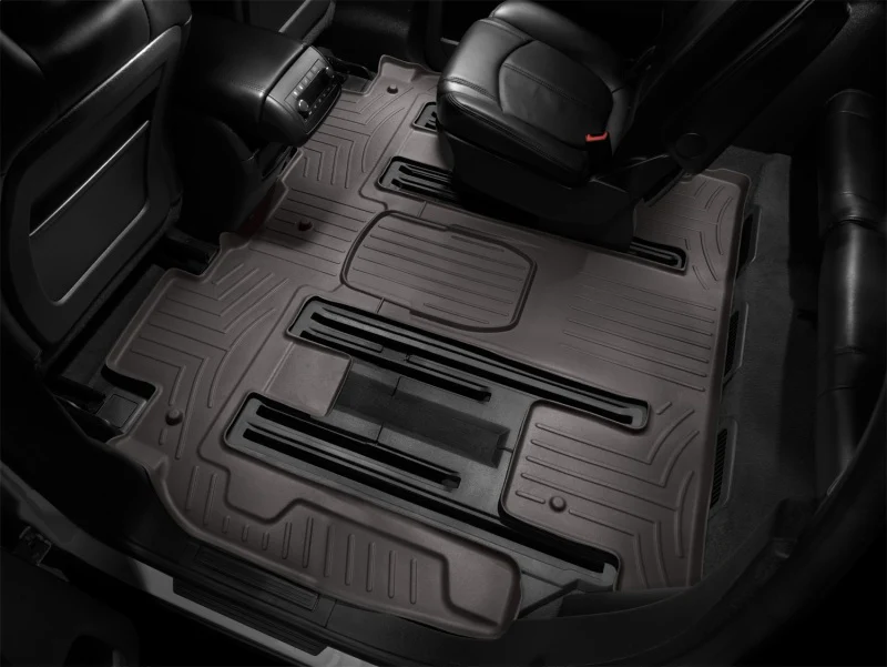 WeatherTech 08-10 Buick Enclave Rear FloorLiner - Cocoa - Image 16