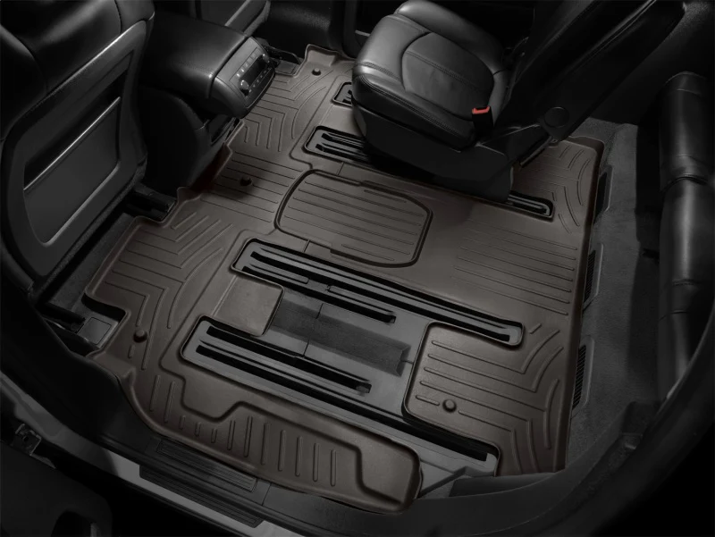 WeatherTech 08-10 Buick Enclave Rear FloorLiner - Cocoa - Image 5