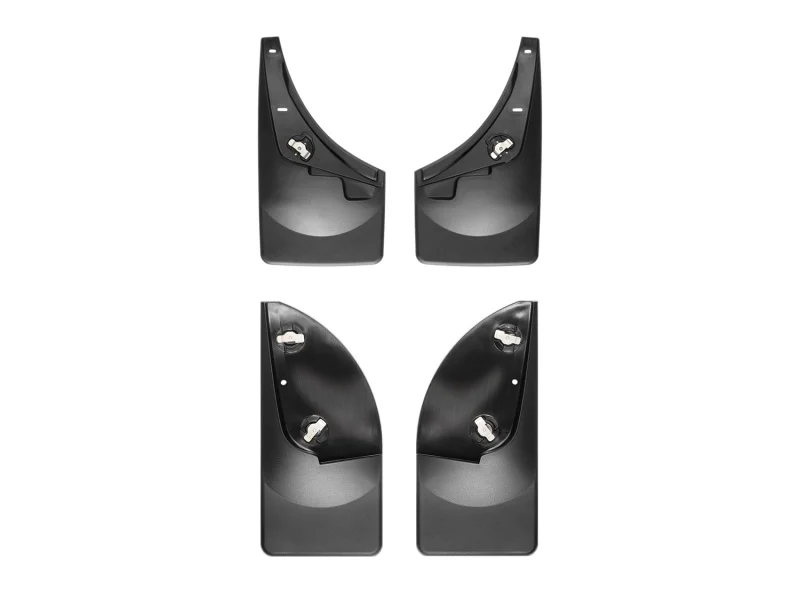 WeatherTech 08-10 Ford F250/F350/F450/F550 No Drill Mudflaps - Black