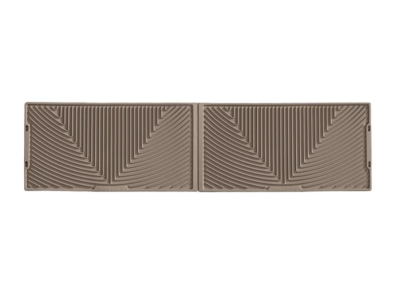 WeatherTech 08-10 Ford F250/F350/F450/F550 Rear Rubber Mats - Tan - Image 2