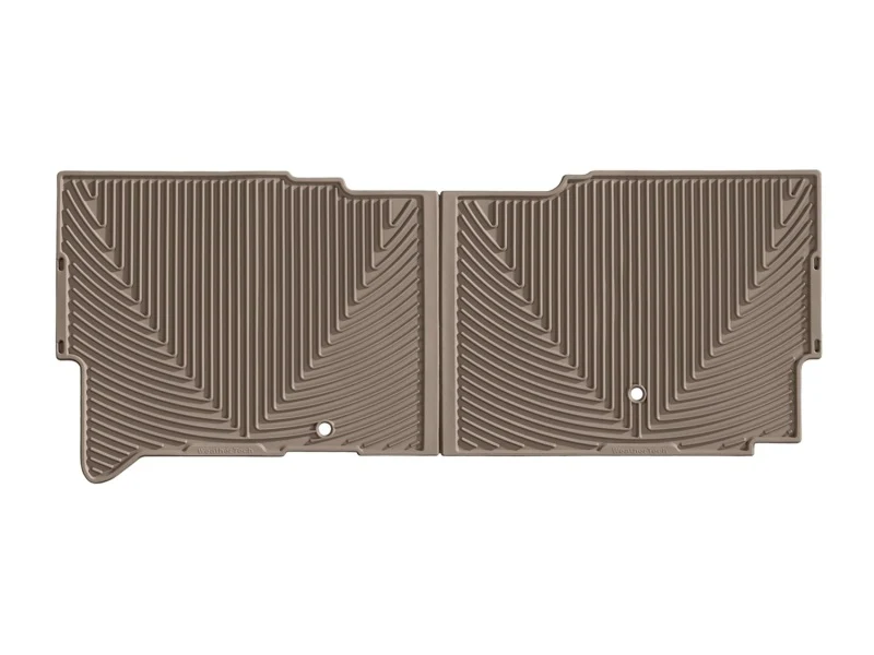 WeatherTech 08-10 Ford F250/F350/F450/F550 Rear Rubber Mats - Tan