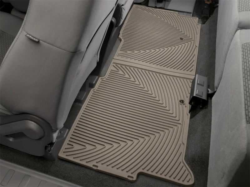 WeatherTech 08-10 Ford F250/F350/F450/F550 Rear Rubber Mats - Tan - Image 5