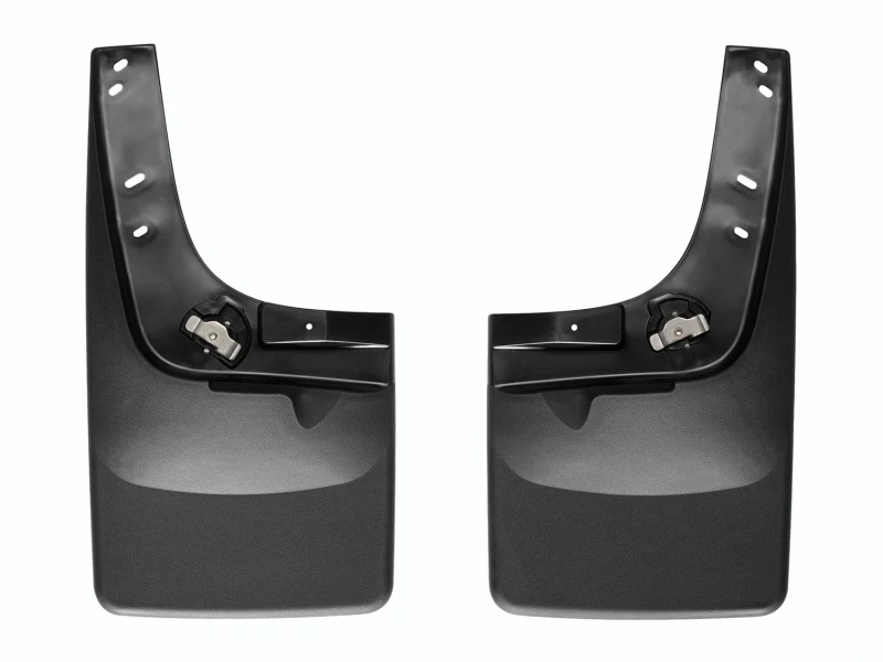 WeatherTech 08-10 Ford F250/F350 No Drill Mudflaps - Black - Image 5