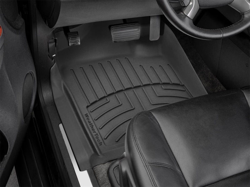 WeatherTech 08-13 Chevrolet Avalanche Front FloorLiner HP - Black - Image 13