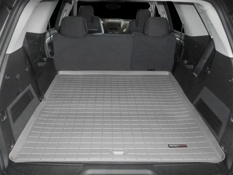 WeatherTech 08+ GMC Acadia Cargo Liners - Grey - Image 5